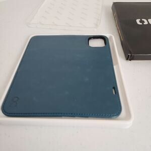 OCASE, Wallet Case, For/Compatible With iPhone 13, Peacock Blue